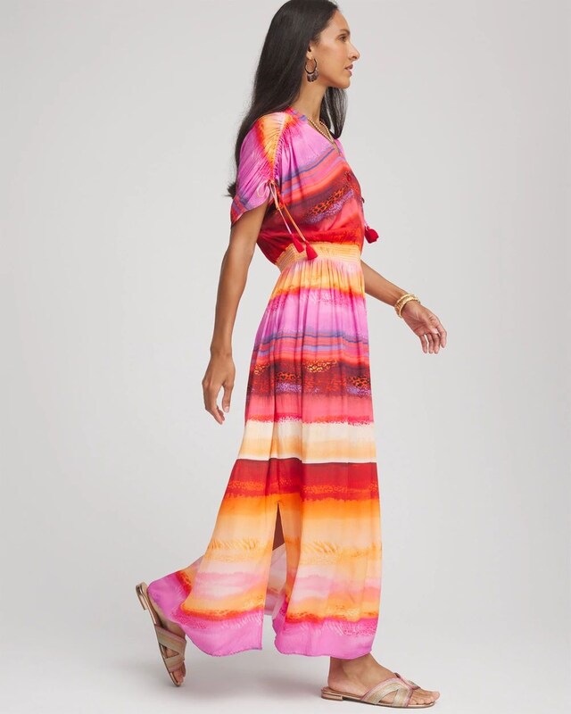 Rio Sunset Maxi Dress - image 2